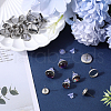 SUNNYCLUE 160Pcs 4 Size 304 Stainless Steel Stud Earrings Findings STAS-SC0007-61-4