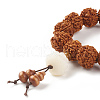 Mala Beads Bracelet BJEW-P291-01-2