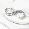 304 Stainless Steel Hoop Earrings for Women EJEW-C096-59P-4