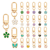 Alloy Enamel Pendant Decorations HJEW-PH01923-7
