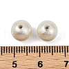 Compressed Cotton Pearl Beads WOVE-V001-A02-8mm-3