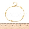 304 Stainless Steel Cable Chain Bracelets for Women BJEW-C094-07G-5
