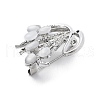 Swan Alloy Brooch JEWB-C037-33A-P-2