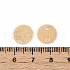 Spray Painted Natural Capiz Shell Connector Charms SSHEL-N039-03E-3