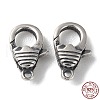 925 Thailand Sterling Silver Lobster Claw Clasps STER-D003-47AS-3