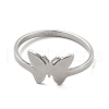 Non-Tarnish 201 Classic 201 Stainless Steel Finger Rings for Women RJEW-G278-36P-2