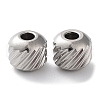 201 Stainless Steel Spacer Beads STAS-K259-14B-P-1