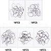 Unicraftale 304 Stainless Steel Leverback Earring Findings STAS-UN0004-53P-4