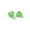 Transparent Acrylic Beads Caps X-PL543-9-5