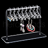   1 Set Acrylic Earring Display Stands EDIS-PH0001-36B-1