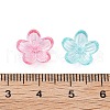 UV Plating Acrylic Bead Caps PACR-B003-06-3