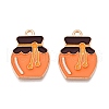 Thanksgiving Day Theme Alloy Enamel Pendants X1-ENAM-T020-35G-1