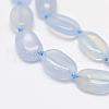 Natural Blue Lace Agate Beads Strands G-L464-37-2