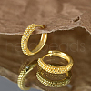 Fashionable Simple S925 Sterling Silver Circle Hoop Earrings for Work and Daily Wear PV4138-1-2