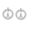 304 Stainless Steel Pendants STAS-N095-154-1