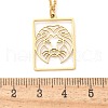 304 Stainless Steel Necklace NJEW-D330-01G-05-3