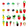 Handmade Lampwork Beads and Pendants LAMP-TA0002-03-25