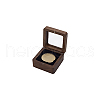 Wood Medal Storage Magnetic Boxes CON-WH0088-94A-02-7