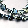 Electroplate Non-magnetic Synthetic Hematite Bead Strands G-F300-22D-07-1