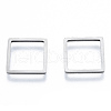 Non-Tarnish 201 Stainless Steel Linking Rings STAS-N090-T01-1-1