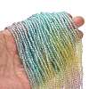 Transparent Painted Glass Beads Strands X1-DGLA-A034-T2mm-A15-2