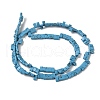 Synthetic Turquoise Beads Strands G-Z045-A23-01-3