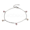 304 Stainless Steel Rhinestone Bracelets BJEW-Q038-10P-4