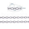 304 Stainless Steel Cable Chains CHS-P007-27P-03-3