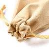 Velvet Jewelry Drawstring Storage Pouches ABAG-P013-02D-09-3