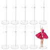 Transparent Acrylic Doll Display Holder ODIS-WH0061-27-1