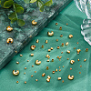 240Pcs 12 Styles Brass & Iron Crimp Beads FIND-LP0001-05-3