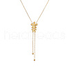 Stainless Steel Tassel Pendant Necklaces for Women PW-WG25FB6-01-1