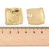 304 Stainless Steel Stud Earrings EJEW-D309-01G-5
