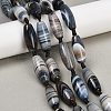 Natural Agate Beads Strands G-NH0052-A01-1