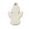 Non-Tarnish 201 Stainless Steel Pendants STAS-M015-27P-1