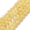 Natural Topaz Jade Beads Strands G-P454-01C-01-1