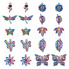 20Pcs 10 Style Alloy Pendants FIND-TA0003-92-1