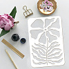 Plastic Drawing Painting Stencils Templates DIY-WH0396-587-3