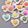 Natural Freshwater Shell Pendants SHEL-R144-19-1