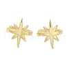 Real 18K Gold Plated Brass Cuff Earrings for Women EJEW-C097-07G-03-1