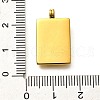 304 Stainless Steel Rhinestone Pendants STAS-M109-14G-01-3