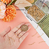Beebeecraft 100Pcs 2 Style Rack Plating Brass Tube Beads KK-BBC0010-73-3