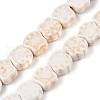 Synthetic Turquoise Beads Strands UNKW-T001-06-4