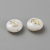 5Pcs Natural Freshwater Shell Beads BSHE-TAC0004-01K-2