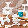 SUNNYCLUE 15Pcs Plastic Empty Spools for Wire TOOL-SC0001-56-4