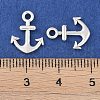 Tibetan Style Alloy Charms X-TIBEP-S297-14AS-RS-2