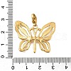 Butterfly 304 Stainless Steel Pendant Decorations STAS-R159-25G-3