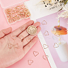 DICOSMETIC Brass Linking Rings KK-DC0001-74-3