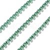 Iron Rhinestone Glass Cup Chain CH-U001-01A-2