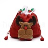 Christmas Velvet Candy Bags Decorations ABAG-I003-01D-3